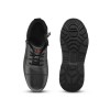 TSF Genuine Leather Zip Police Boots For Men (9405-BLK)